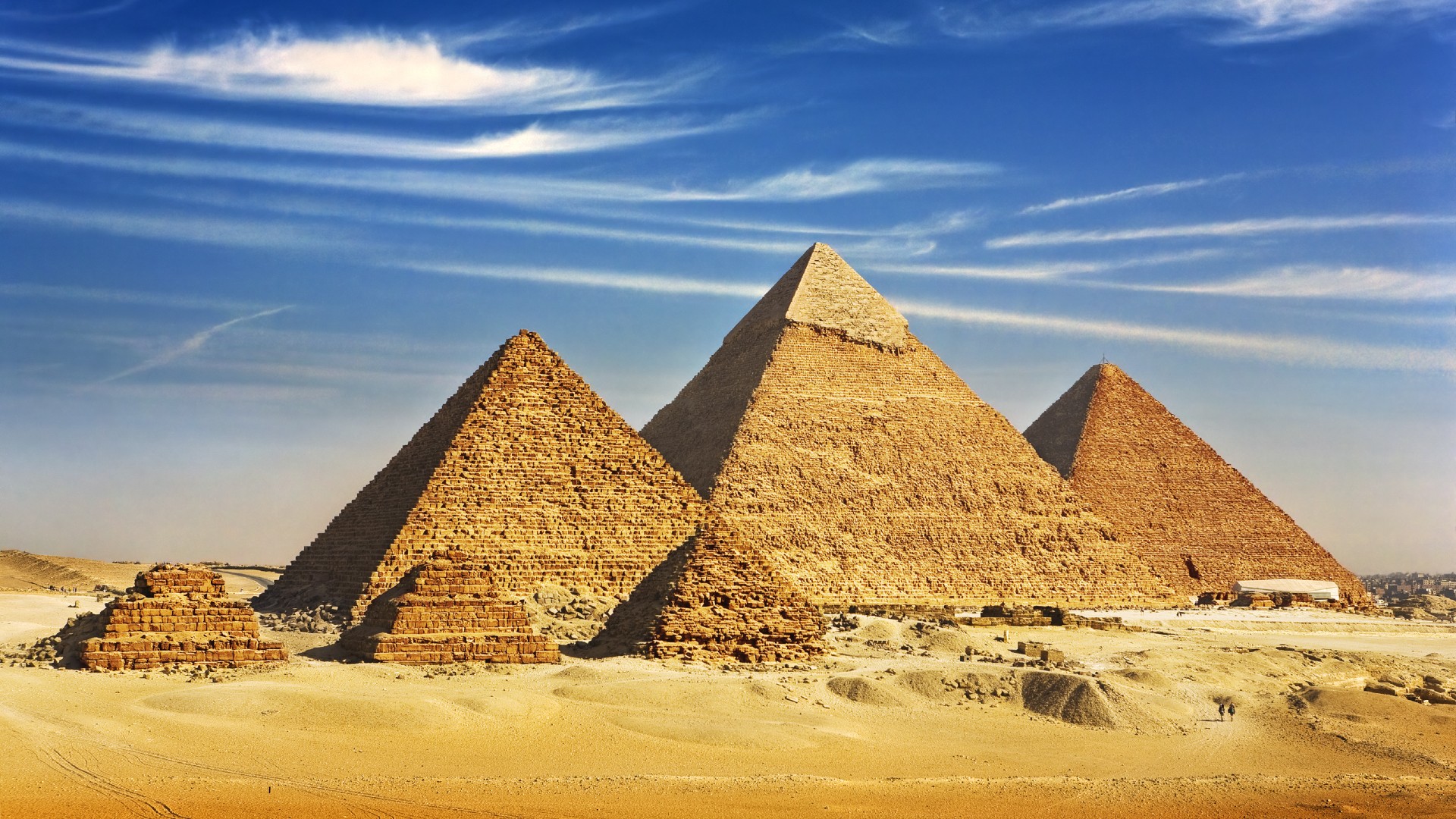 Cairo, Egypt – Pyramids of Giza and Sphinx