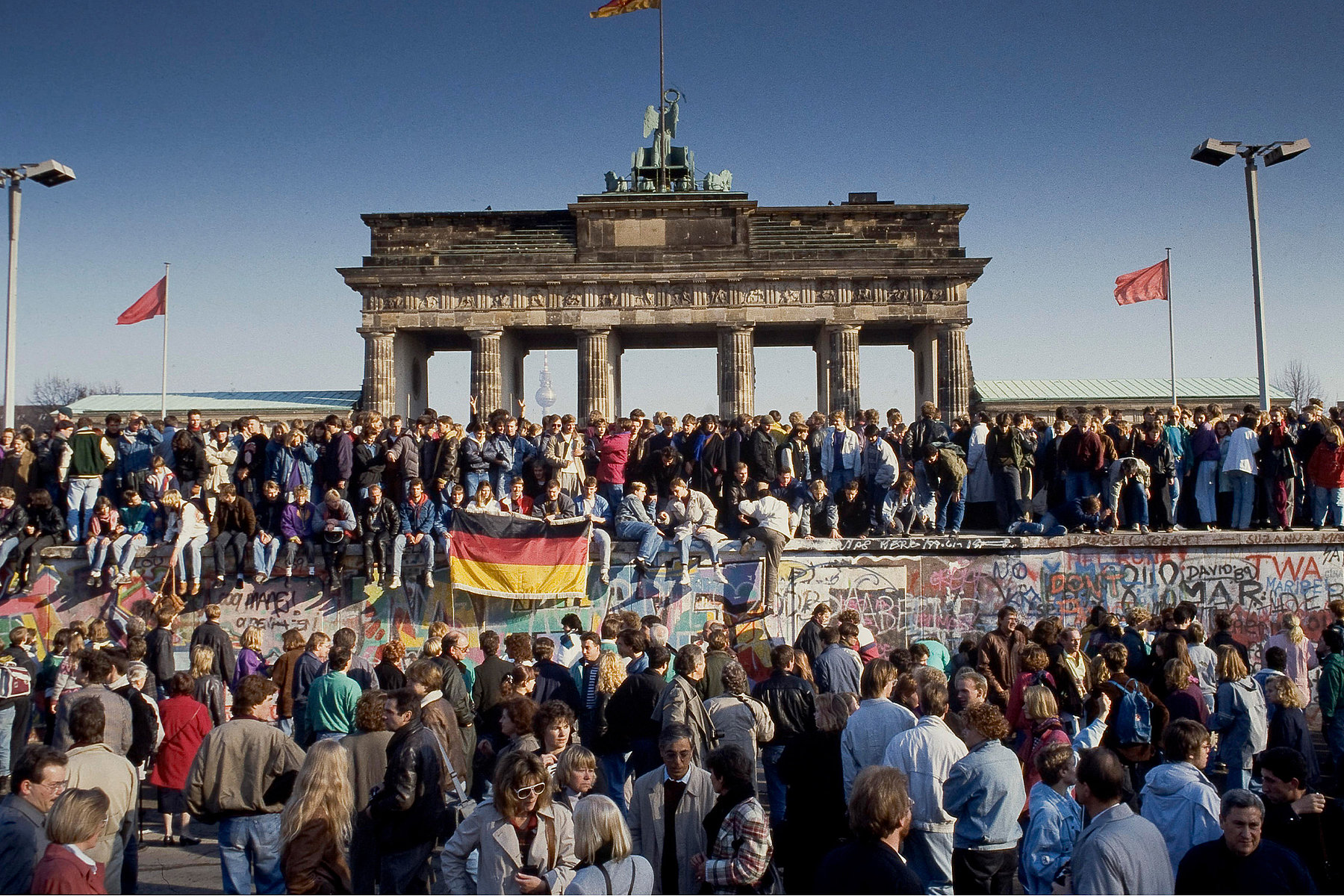 Berlin, Germany – Brandenburg Gate and Berlin Wall