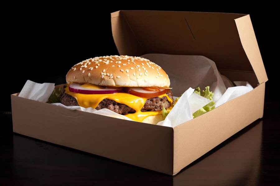 Elevate The Burger Presentation With Custom Burger Boxes