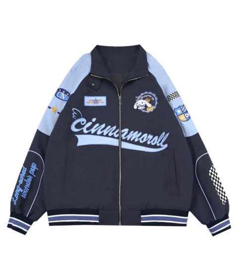 The Iconic Cinnamoroll Racer Jacket: A Blend of Nostalgia and Fashion Forwardness