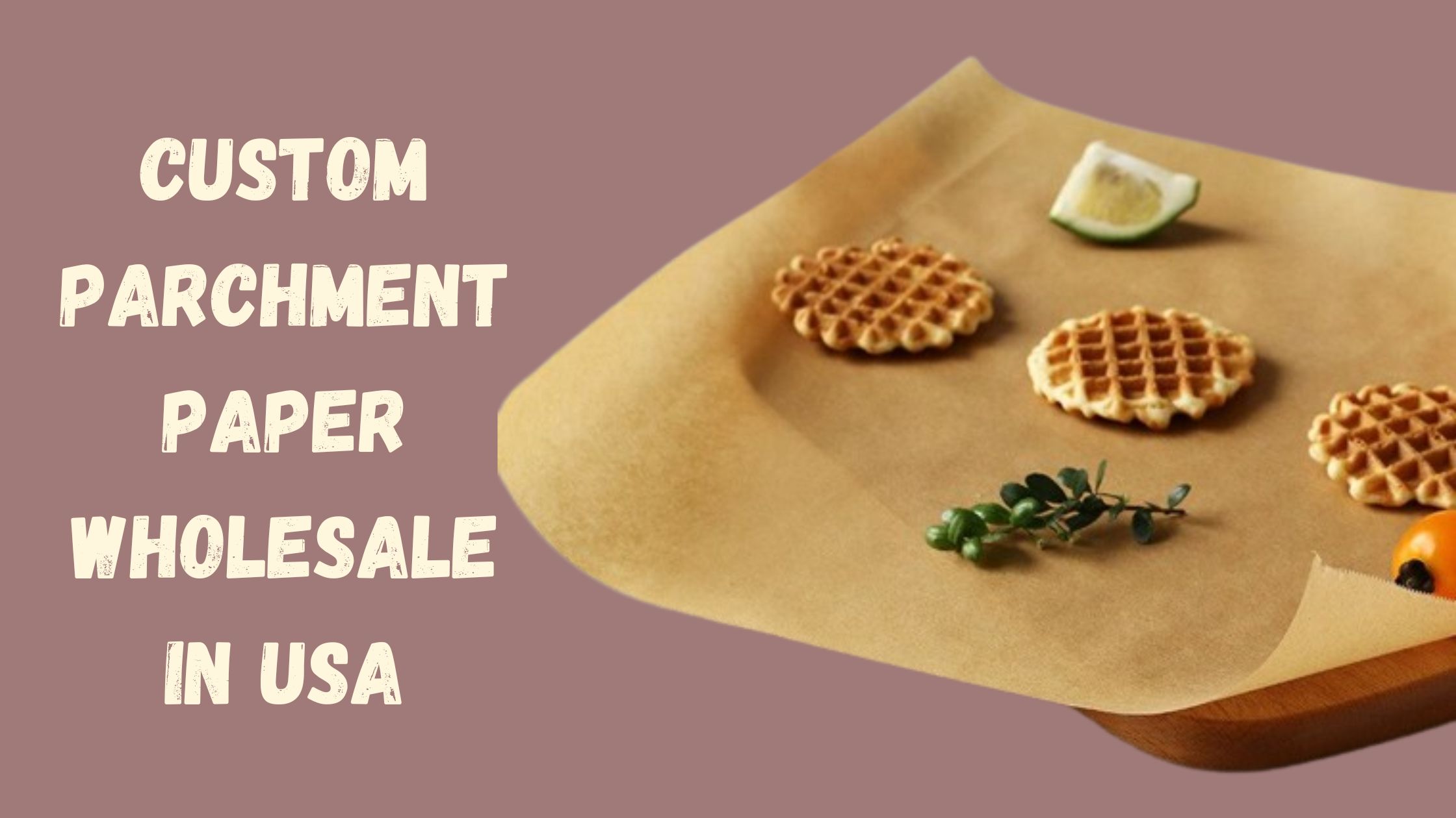 The Versatility Advantage Of Parchment Paper Wholesale