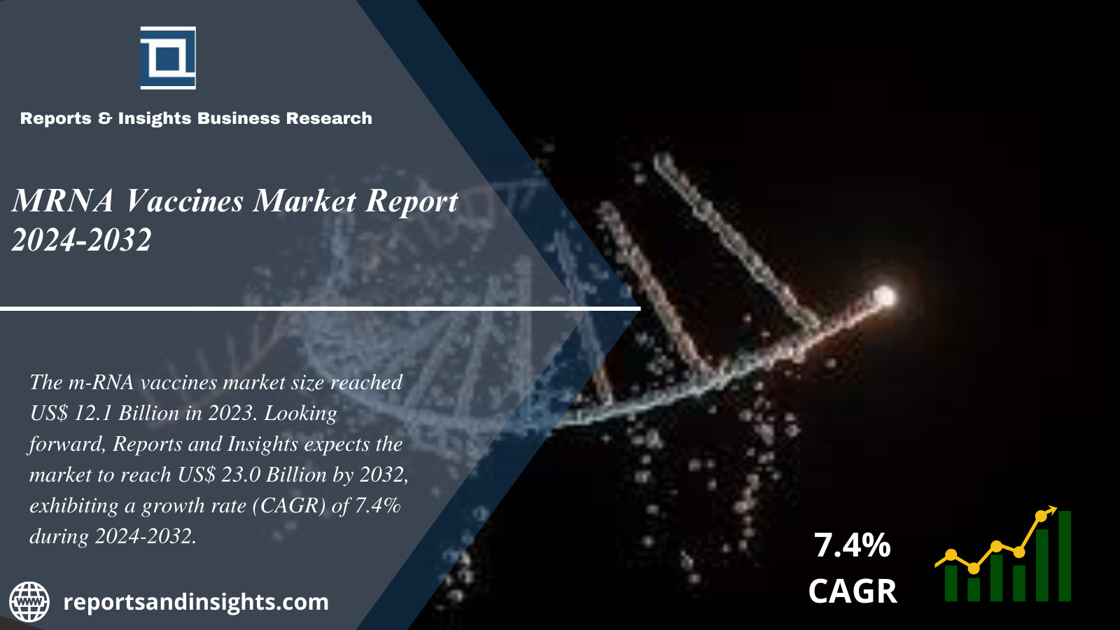MRNA Vaccines Market 2024 to 2032: Global Size, Share, Trends and Forecast Report