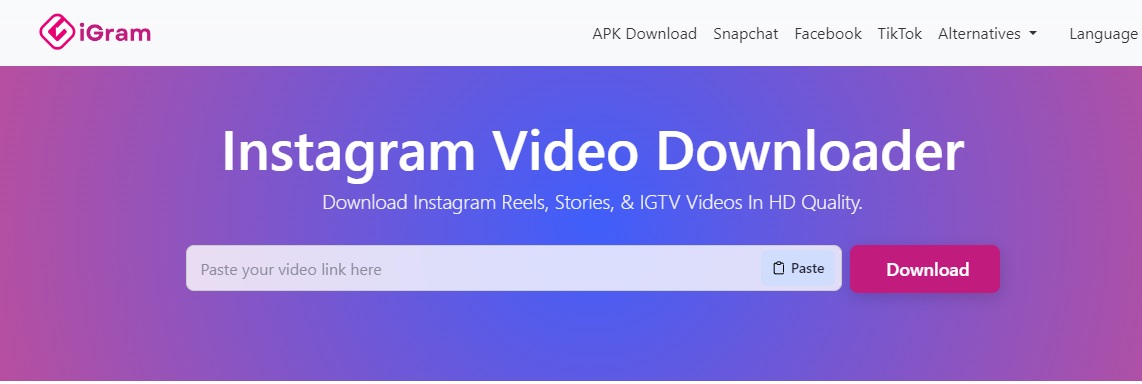 Download Your Video WIth iGramio – Your Ultimate Online Video Downloader